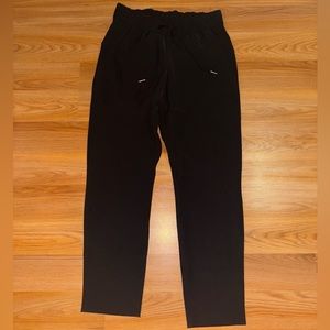 Black Lululemon athletic joggers size 4